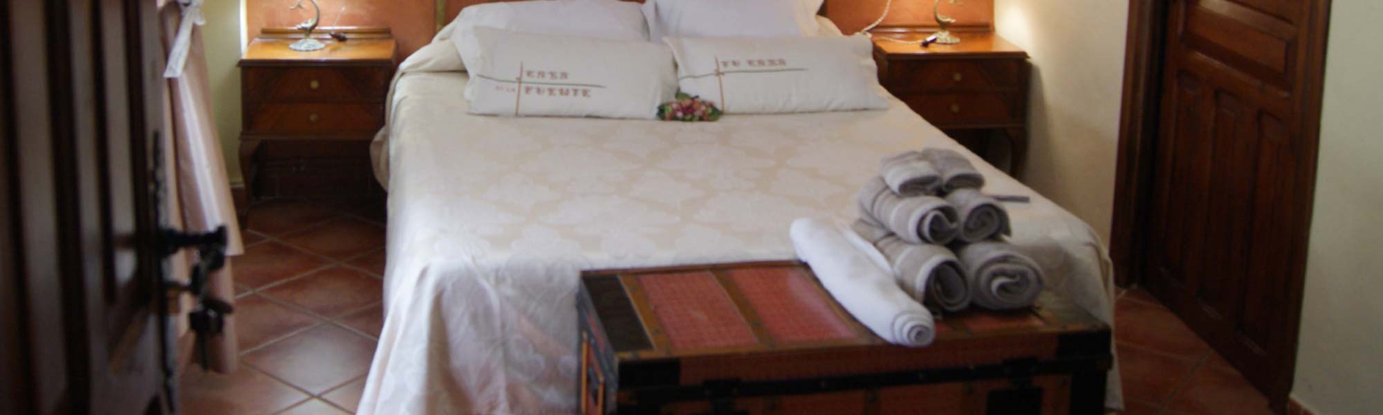 Detalle de habitación en Casa de la Fuente