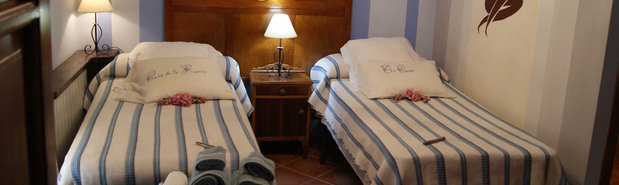 Cabecera habitación Agua