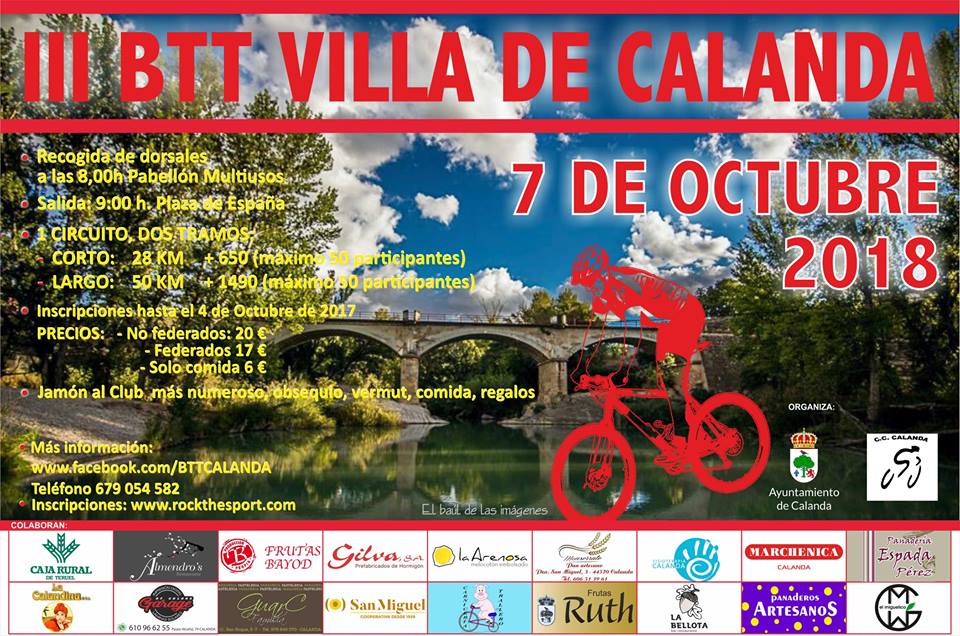 III BTT Villa de Calanda