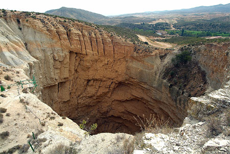 Sima de San Pedro en Oliete, Teruel