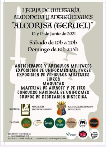 I Feria de Militaría, almoneda y antigüedades en Alcorisa